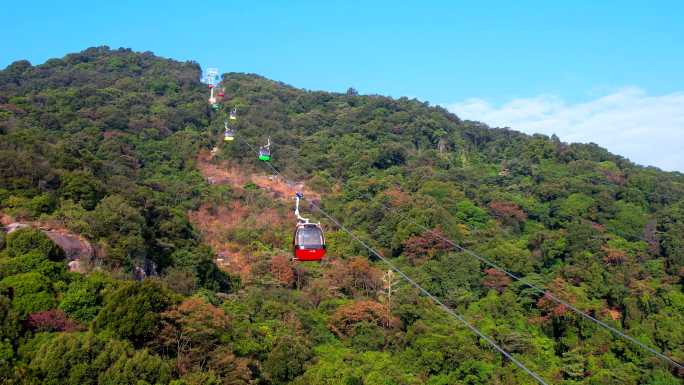 惠州罗浮山索道 7