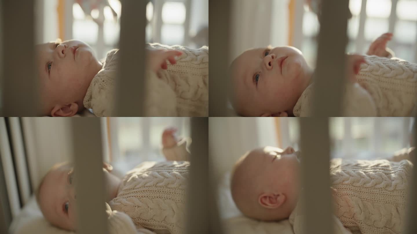 《太阳的拥抱下:一个6个月大的婴儿床的发现之旅
