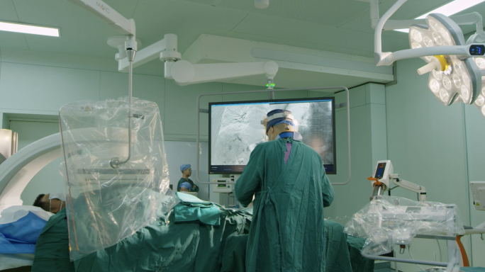 微创手术微创介入-手术室影像介入微创治疗