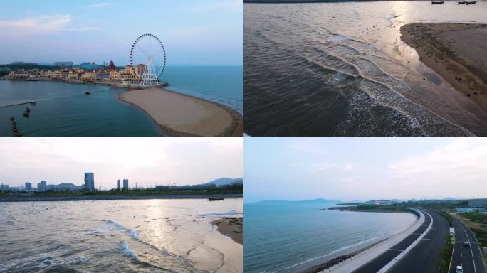 海泉湾港中旅 海边飞鸟