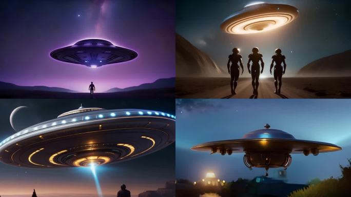 外星人与飞碟 UFO 不明飞行物 神秘