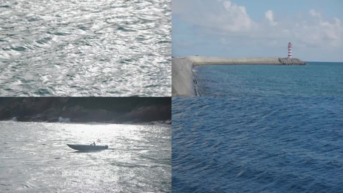 夏日海边空镜组