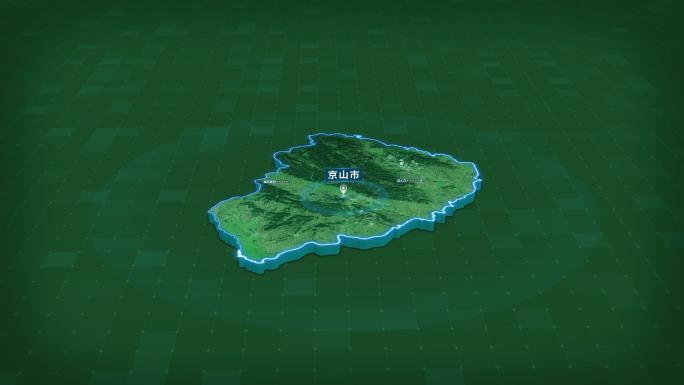 湖北荆门市京山市面积人口区位地图信息展示
