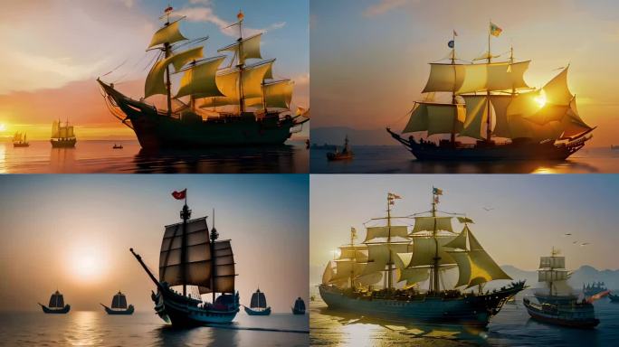 明朝古代船队 郑和下西洋 大航海时代