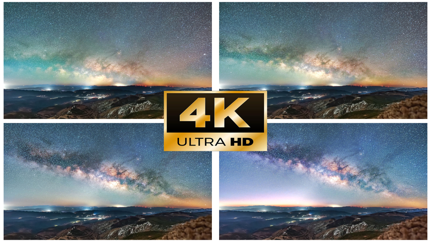 星空银河初升4K