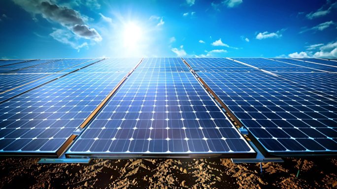 碳中和太阳能发电新能源光伏发电清洁能源