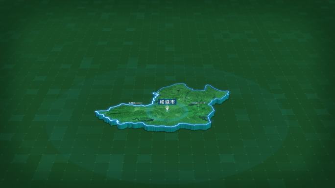 湖北荆州市松滋市面积人口区位地图信息展示