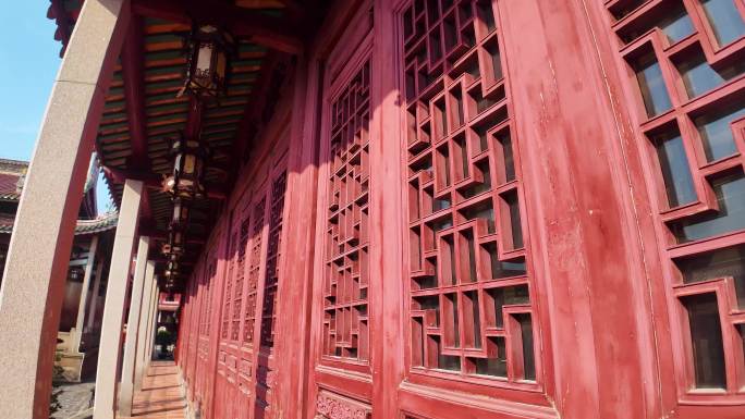 古代木窗 中国古建筑 揭阳学宫
