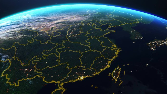 中国数字科技版图数据地球科技地球合集02