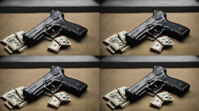 缉毒局在一次缉毒行动中缴获了武器金钱