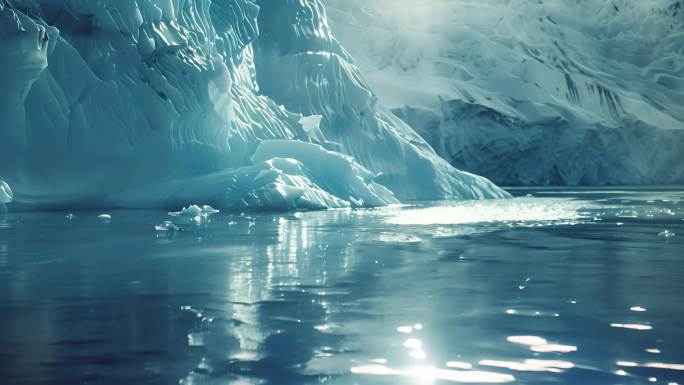 冰川融化 北极 南极