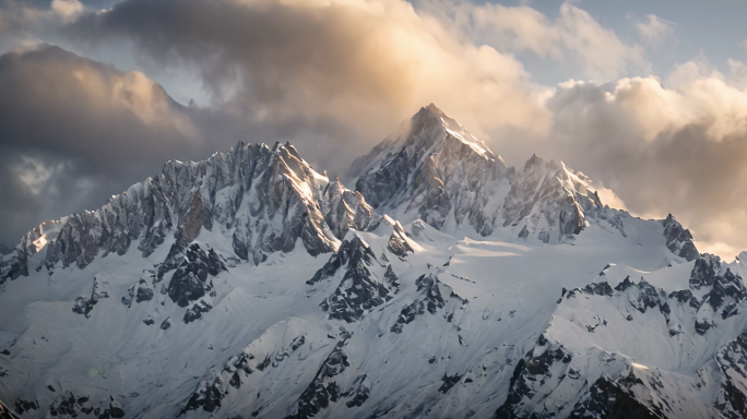 震撼雪山合集