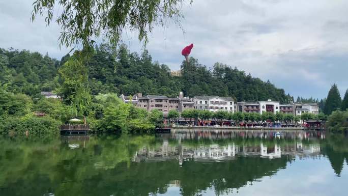 井冈山主题风景合集 红色根据地 火炬雕像