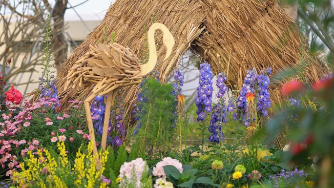 笔架山公园花展花海