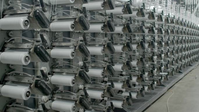包装袋拉丝园织印刷淋膜复合包装生产流水线