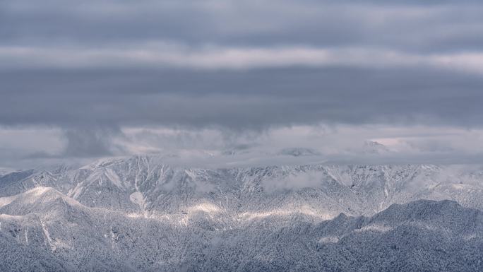 蜀山之王贡嘎雪山延时