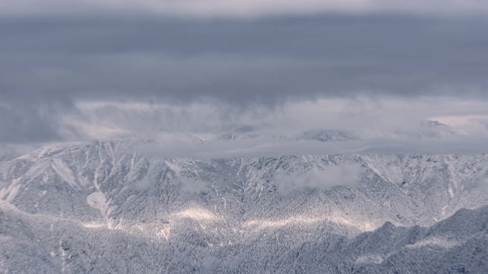 蜀山之王贡嘎雪山延时