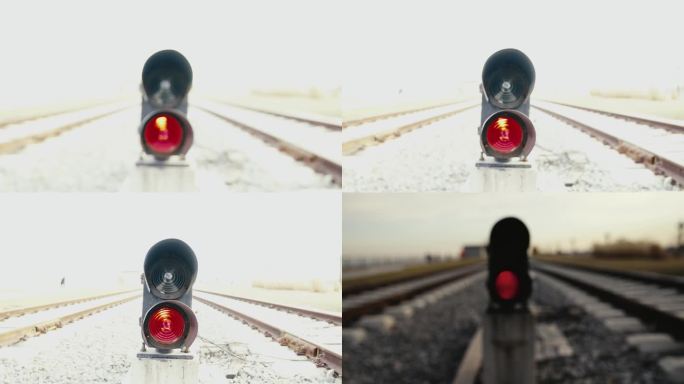 铁路道口信号灯