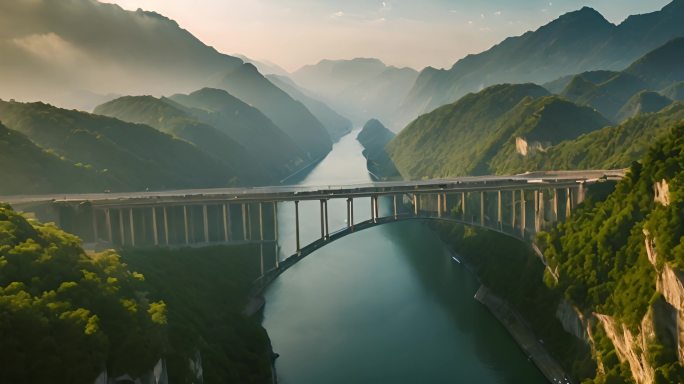 宽屏长江三峡祖国大好河山万里长江赤水河