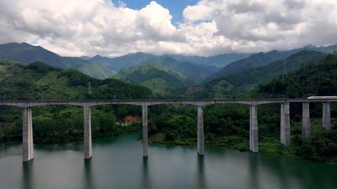 【原创8镜】中国桂林高铁动车和谐号复兴号