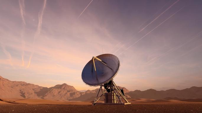 沙漠气象观测雷达