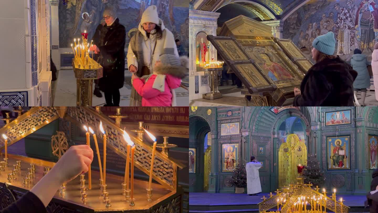 俄罗斯 人民祈祷 大教堂  武装力量