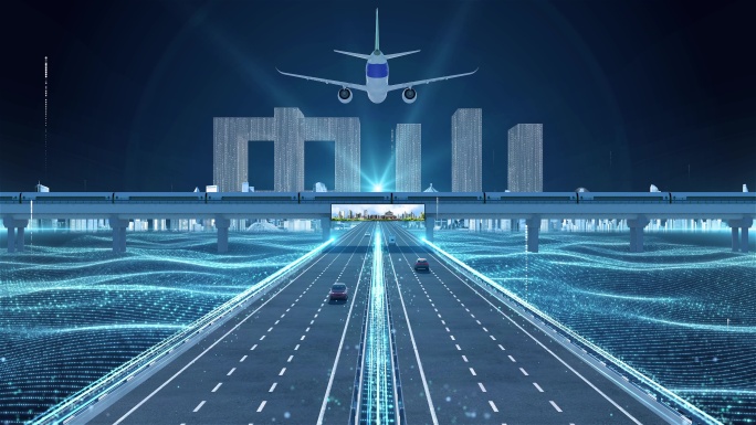 【中山】科技光线城市交通数字化