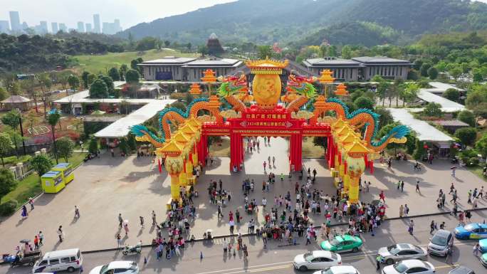 南宁青秀山风景区 新春花灯节 灯会