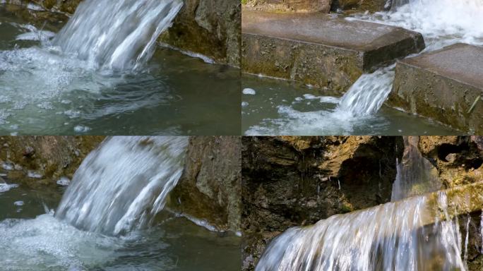 公园景观塑石假山流水景观设计风景风光怪石