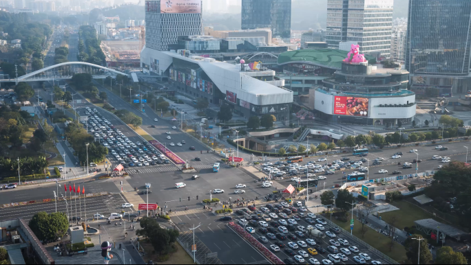 东莞道路交通车流