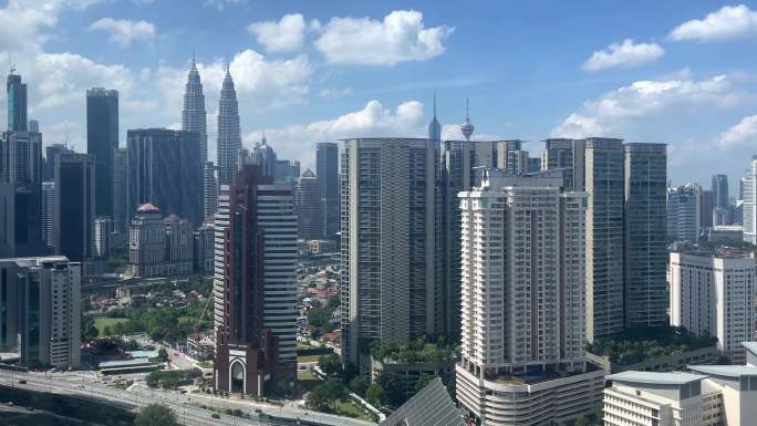 城市高楼 马来西亚 吉隆玻 吉隆坡双子塔
