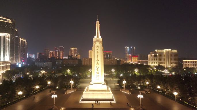 八一广场夜景