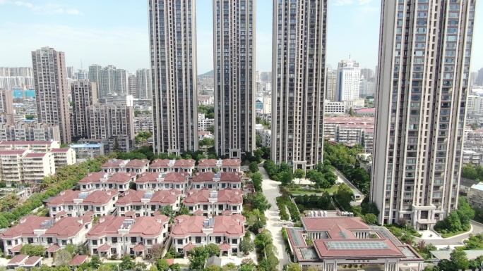 徐州城市高层住宅航拍