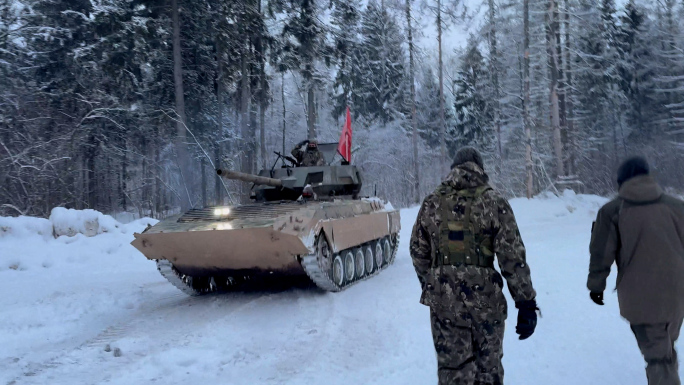 俄罗斯 军事基地 坦克靶场训练