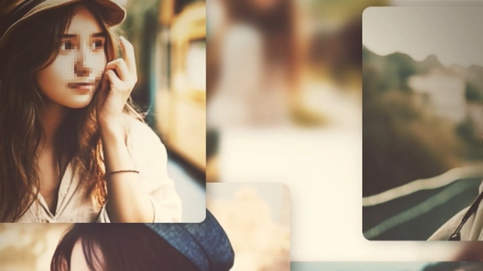 竖版电子相册企业周年纪念册