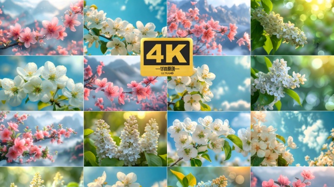 4k春天的花【合集】