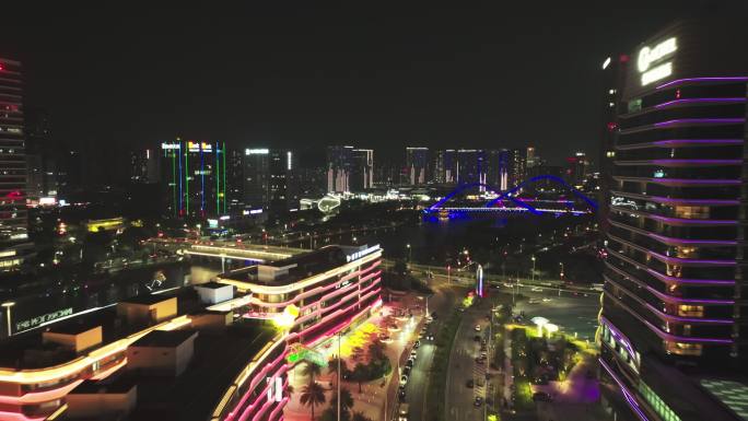 南沙畅想湾夜景