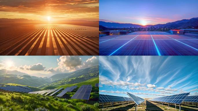 太阳能新能源，碳中和光伏发电【合集】