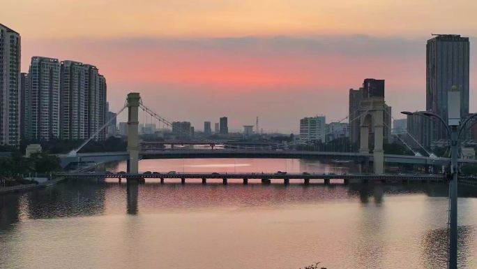 航拍广东珠海横琴粤港澳大湾区风景5