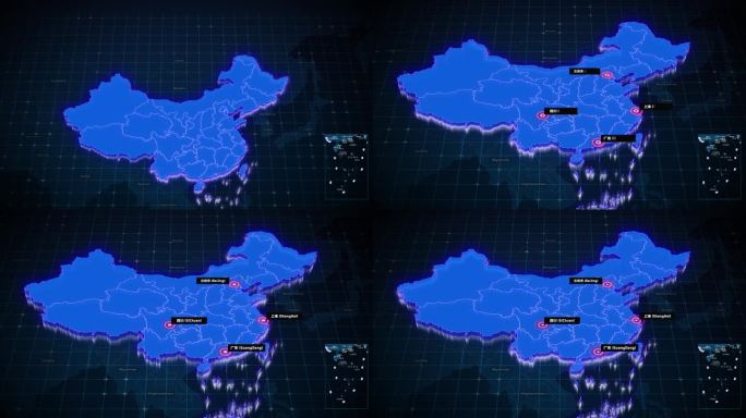 中国科技地图