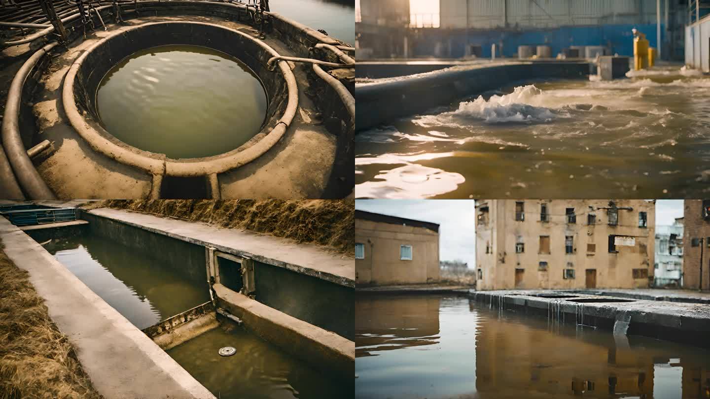 工厂排污水处理