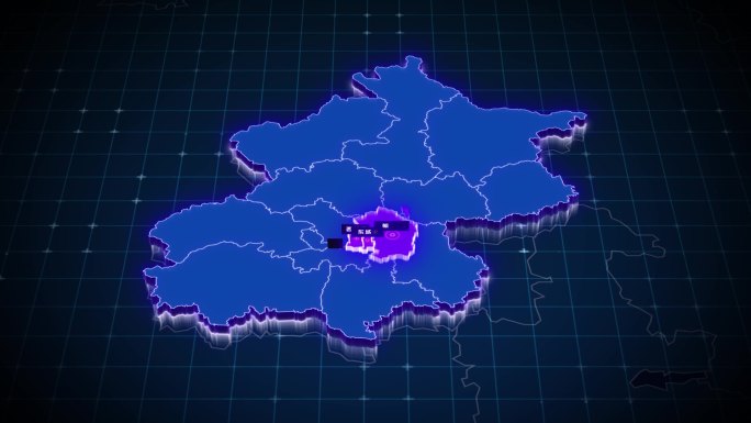 北京科技地图
