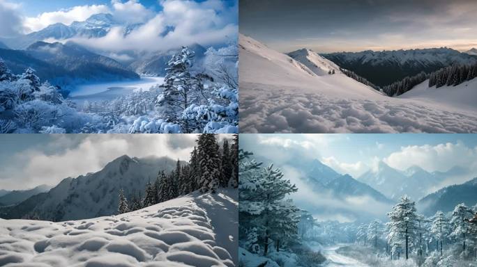 巍峨的喜马拉雅雪山圣山