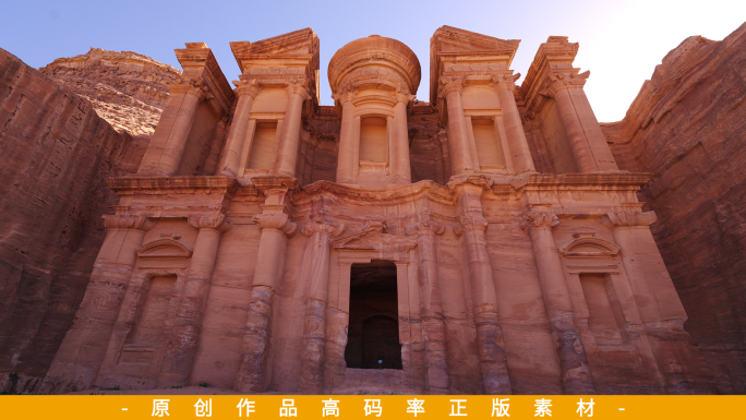 《旅游》约旦佩特拉古城世界文化遗产历史