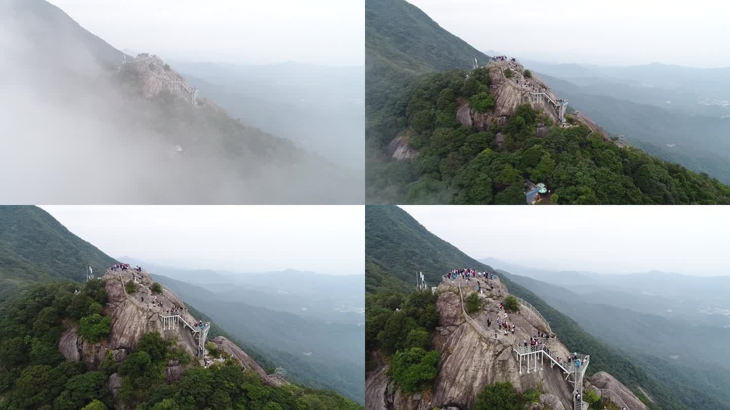 惠州罗浮山鹰嘴岩云雾大景 1