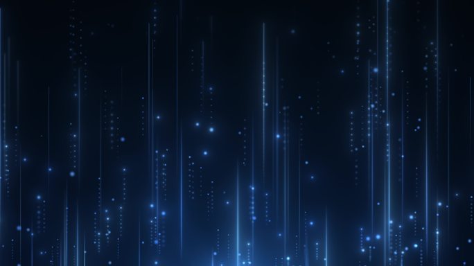 粒子线条上升（循环）