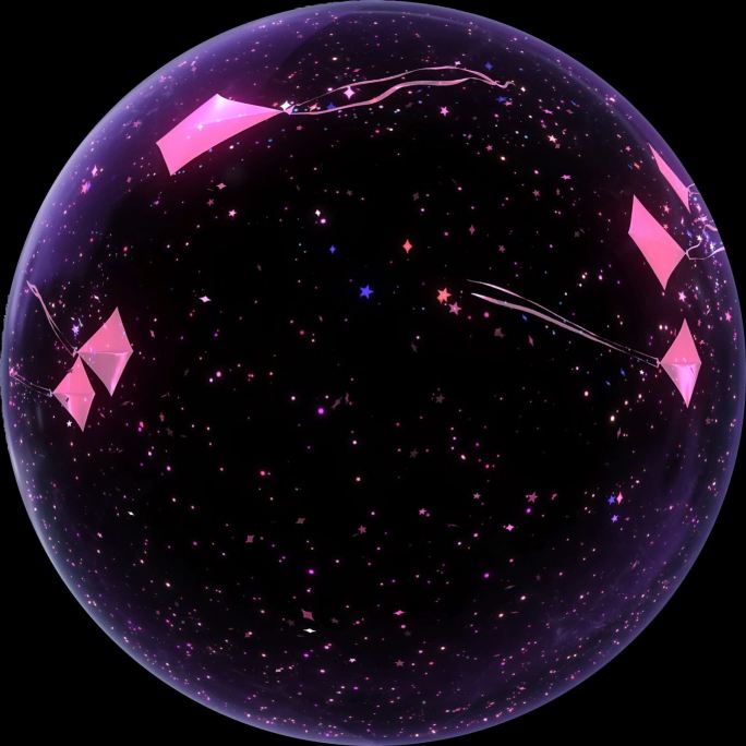 【原创】唯美闪亮的水晶玻璃球02