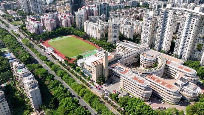 北京师范大学南山附属学校航拍