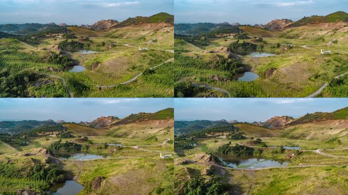 永州零陵矿区矿坑复原生态恢复