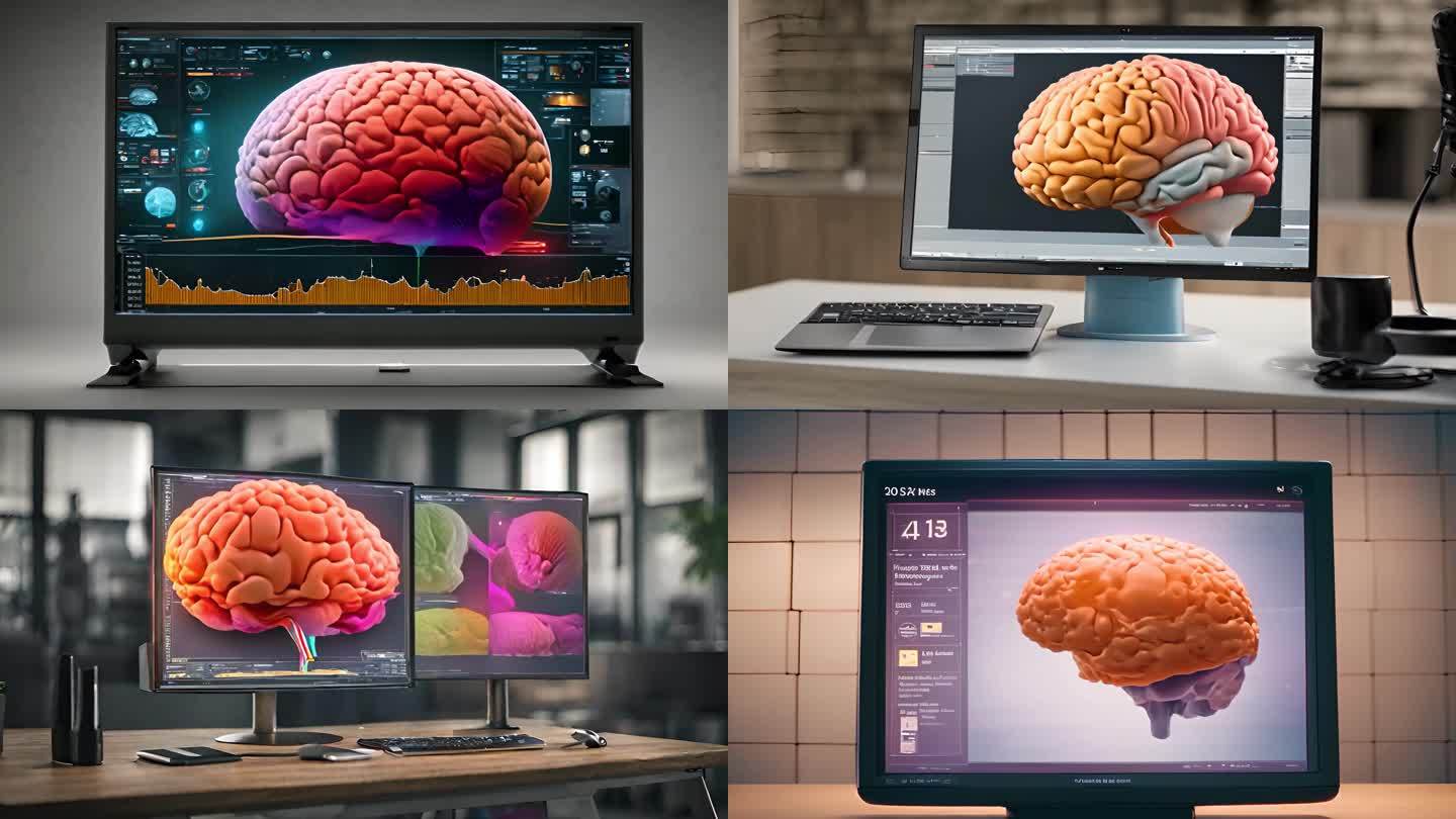 4K大脑3D可视化神经科学的未来